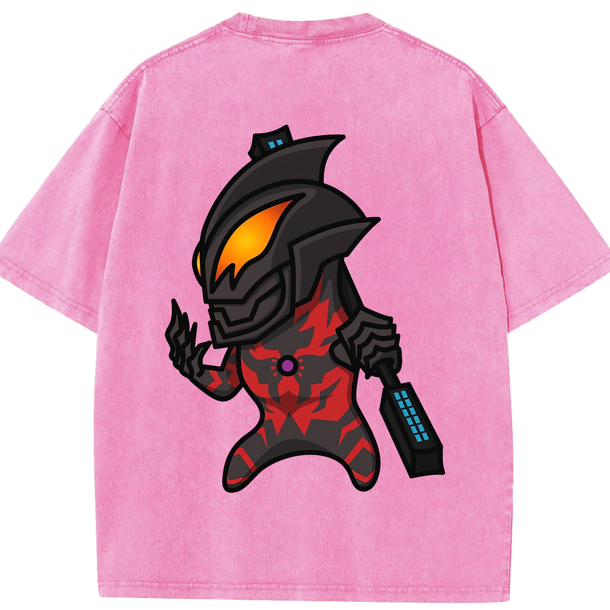 （画像用） ウルトラマン Ultraman 綿100% ヴィンテージ風 半袖Tシャツ（背面プリント）